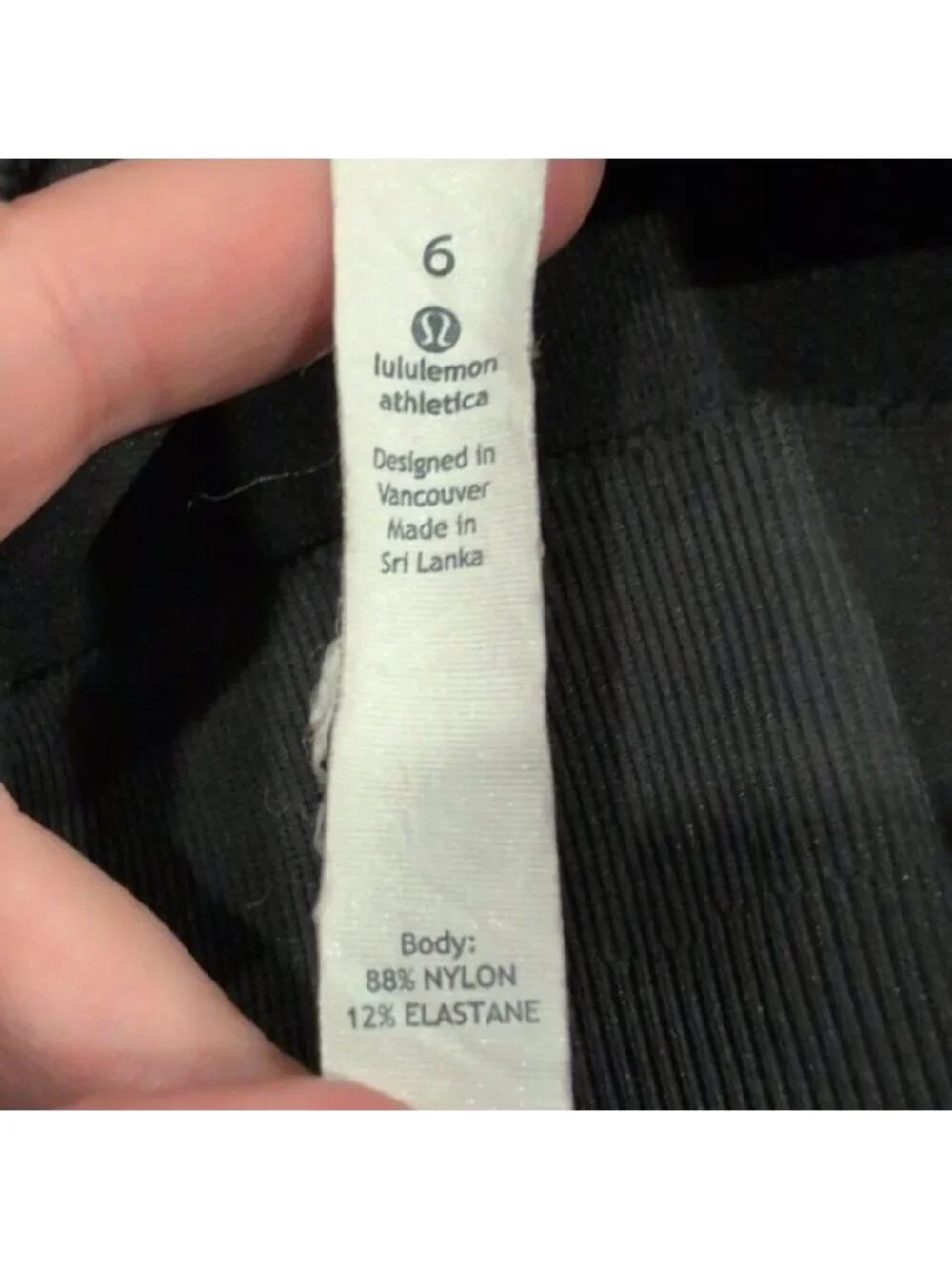 Lululemon Zone In Crop Black - Picture 10 of 11